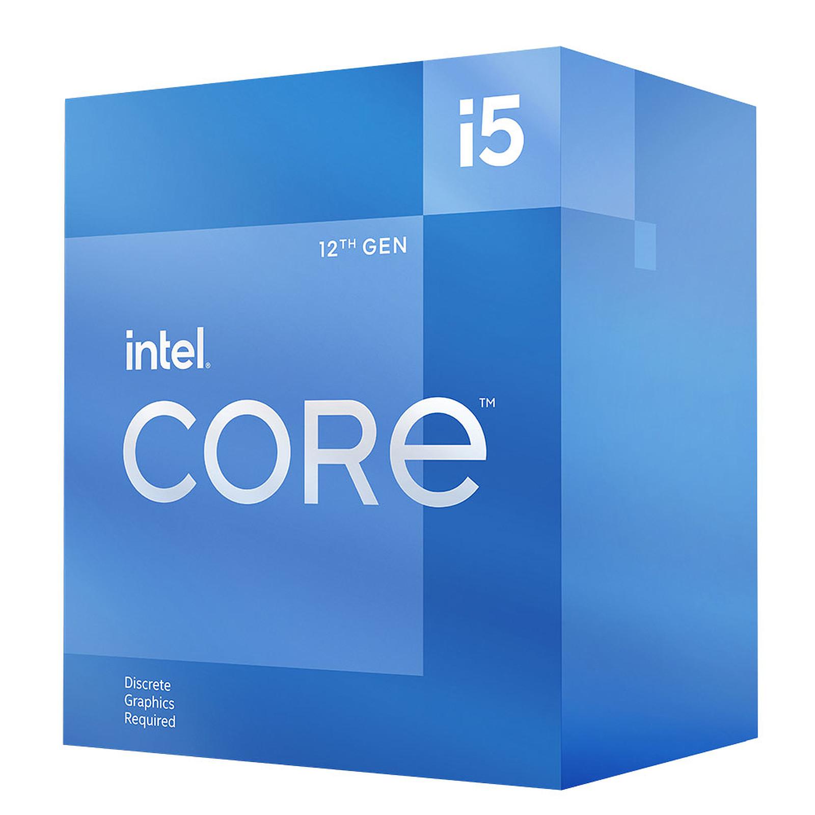 Procesador Gaming Intel® Core™ i5-12400F 2.50GHz, 6 núcleos, Socket LGA 1700, 18 MB Caché con disipador.(REQUIERE TARJETA DE VIDEO. MOTHERBOARD CHIPSET600)