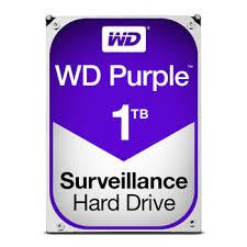 Disco Duro Interno Western Digital WD10PURZ Purple 3.5 Pulgadas, 1TB, SATA III, 6 Gbit/s, 5400RPM, 64MB Cache