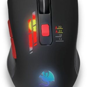 MOUSE GAMING NGM-HYDRA OPTICO RGB 6 BOTONES HASTA 3200 DPI USB 2.0 NEGRO