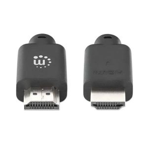 356633 CABLE HDMI 2.0 M-M, 1.0M 4K60Hz+E  Cable HDMI de Alta Velocidad 4K@60Hz con Ethernet