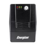 No Break Energizer 800VA/480W (ERENUPS8VA). AVR, bat. 12V/9AH, 6 contactos (4 respaldo), LED/Alarma. Cert. RoHS/NOM/CE. 2 años gtía.