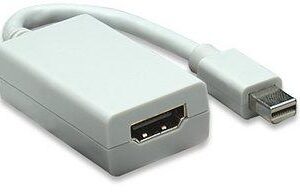 Adaptador mini DisplayPort a HDMI MANHATTAN 322461, 0.17 m, HDMI, Mini-DisplayPort
