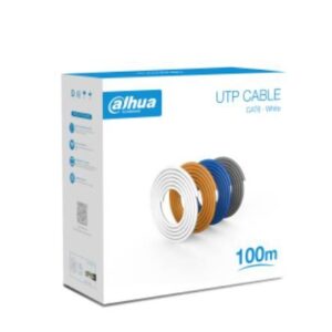 Bobina De 100 Mts De Cable Utp DH-PFM920I-6U-C-100-white Cat6/ Aluminiem/ Color Blanco/ Cubierta Retardante De Flama Con Certificacación Ansi/ Ul Cm/ Ideal