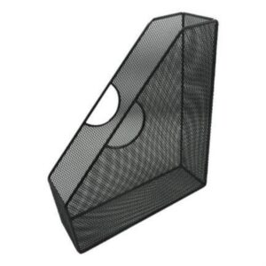 Revistero Nextep NE-164 de Malla Metálica color negro medidas 29cm x 25 cm x 7.5 cm