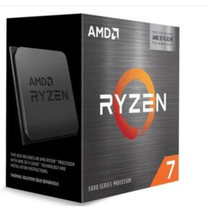 AMD RYZEN 7 5800X3D, 8 núcleos, Socket AM4, No Incluye Ventilador, Se requiere una tarjeta gráfica independiente.