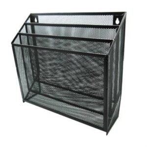 Clasificador Nextep ne-176 Malla Metálica tres niveles Grande caja blanco Negro