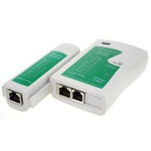 PROBADOR DE CABLES DE RED RJ45  CAT5, 5e, 6 / UTP, Y RJ11, RJ12, LAN, BROBOTIX 567357