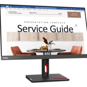 Monitor Lenovo ThinkVision S24I-30, 1x HDMI® 1.4, 1x VGA, tiempo de respuesta 4ms, 3 años de garantia con fabricante