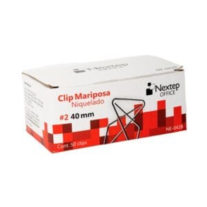 CLIP MARIPOSA NEXTEP NE-042B C/50 40MM