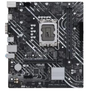 Tarjeta Madre ASUS PRIME H610M-K D4,micro ATX, Socket Intel® LGA 1700 Intel®14a, 13a y 12a gen,DDR4, PCIe 4.0, puertos M.2 duales, DisplayPort, HDMI®, D-Su