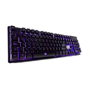 Teclado Gamer VORAGO Start the Game KB-502, USB, Teclas iluminadas, Anti ghosting