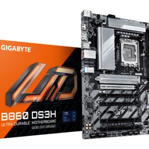 TARJETA MADRE GIGABYTE ATX B860 DS3H, DDR5, S-1851, 256 GB, PARA INTEL