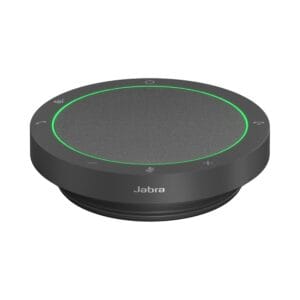Altavoz manos libres con 4 micrófonos de beamforming, cancelación de ruido, protección IP64 y certificación para MS, color gris oscuro