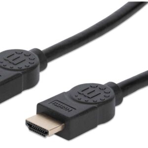 354837 Cable HDMI de Alta Velocidad con Canal Ethernet, Versión Premium 4K a 60Hz UHD, HEC, ARC, 3D,18 Gbps, Macho a Macho, Blindado, 1 m