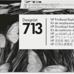 Cabezal HP 713, 3ED58A, Negro - Cian - Magenta - Amarillo