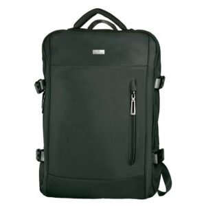 Mochila para Laptop 15.6 pulgadas Diseño Ejecutivo Expandible Growme Color: Verde | PERFECT CHOICE