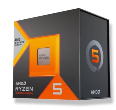 Procesador AMD RYZEN 5 7600X3D Series 7000 Reloj base 4.1 GHZ Reloj turbo (hasta 4.7GHZ) núcleos 6 socket AM5 solución térmica no incluida