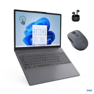 Lenovo IdeaPad Slim 3 15iRH10, Core i5-13420H, Ram 24GB, Alm 512GB, W11 Home, TOUCH, 1 año de garantia. Incluye Lenovo Earbuds E310 y Mouse