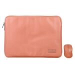Kit de Mouse Inalámbrico + Funda para Laptop 15.6 pulgadas Cannoli Color: Terracota | PERFECT CHOICE